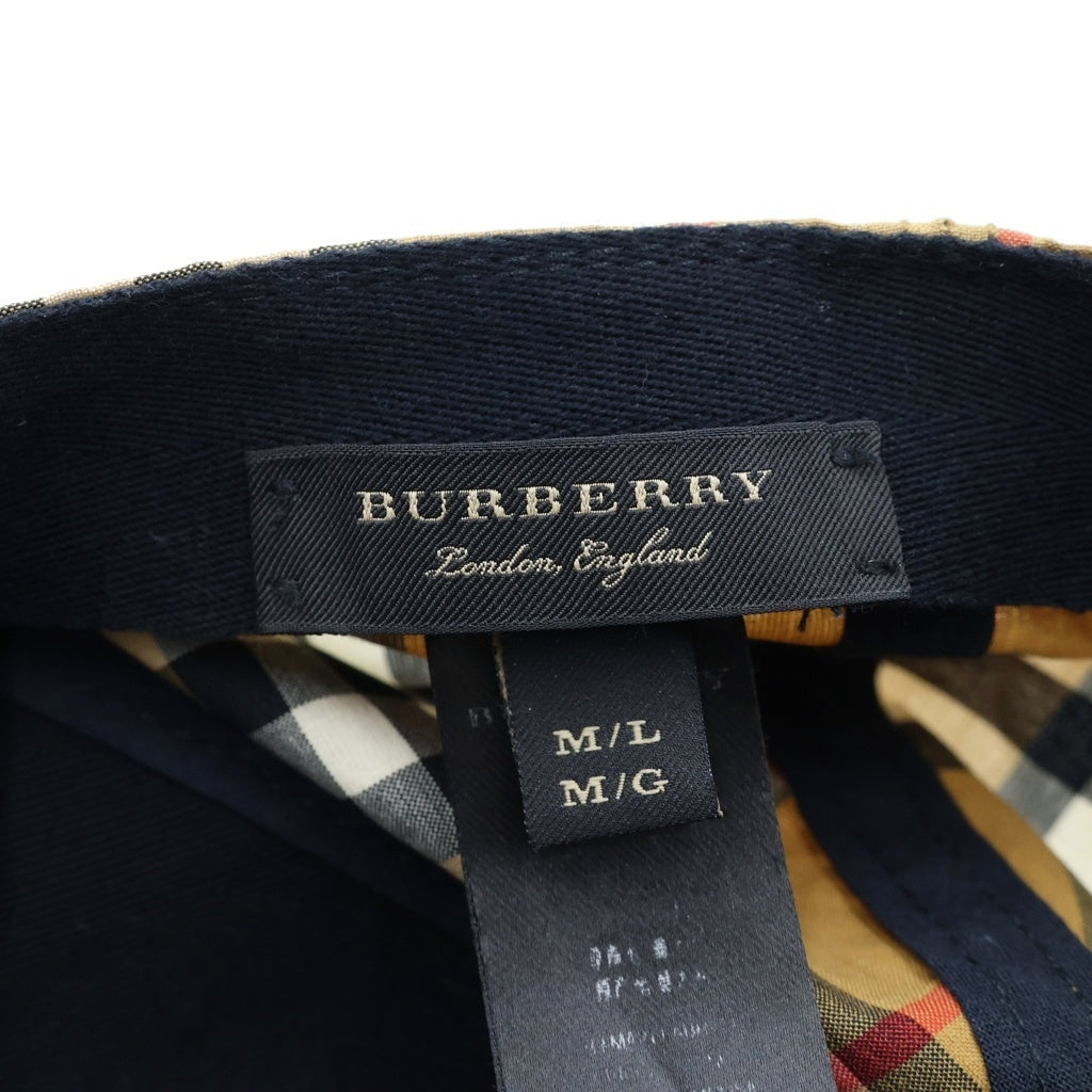 BURBERRY(バーバリー) ノバチェック キャップ ベージュ