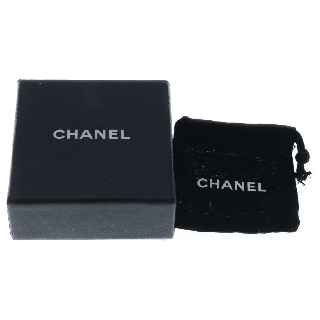 CHANEL(シャネル) ココマーク ラインストーン スタッドピアス 両耳用 シルバー レディース