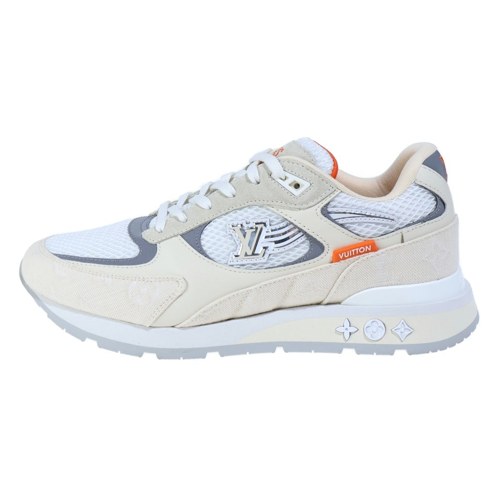 LOUIS VUITTON(ルイヴィトン) ランアウェイライン ローカットスニーカー シューズ ロゴ ベージュ GO0253
