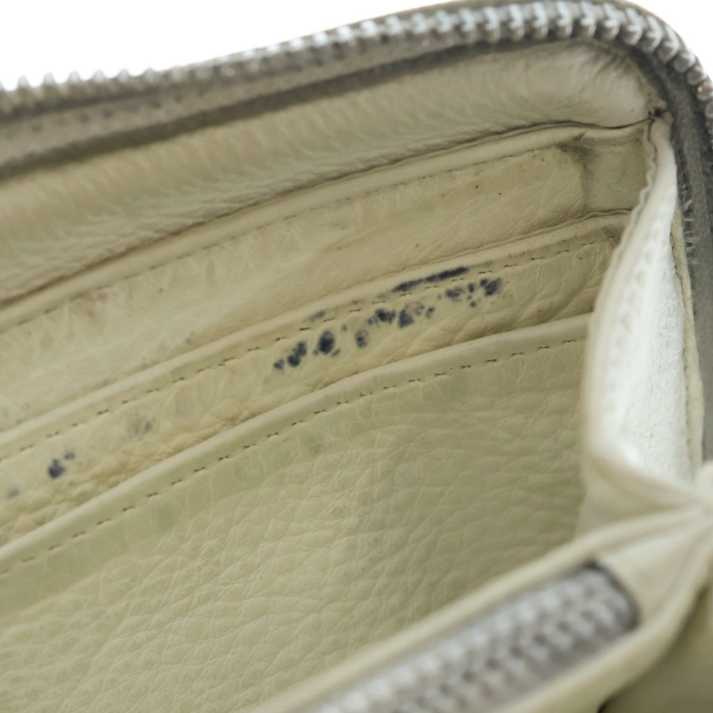 CHROME HEARTS(クロムハーツ) REC F ZIP 3セメタリー クロスパッチ ラウンドファスナーウォレット 長財布 ブラック