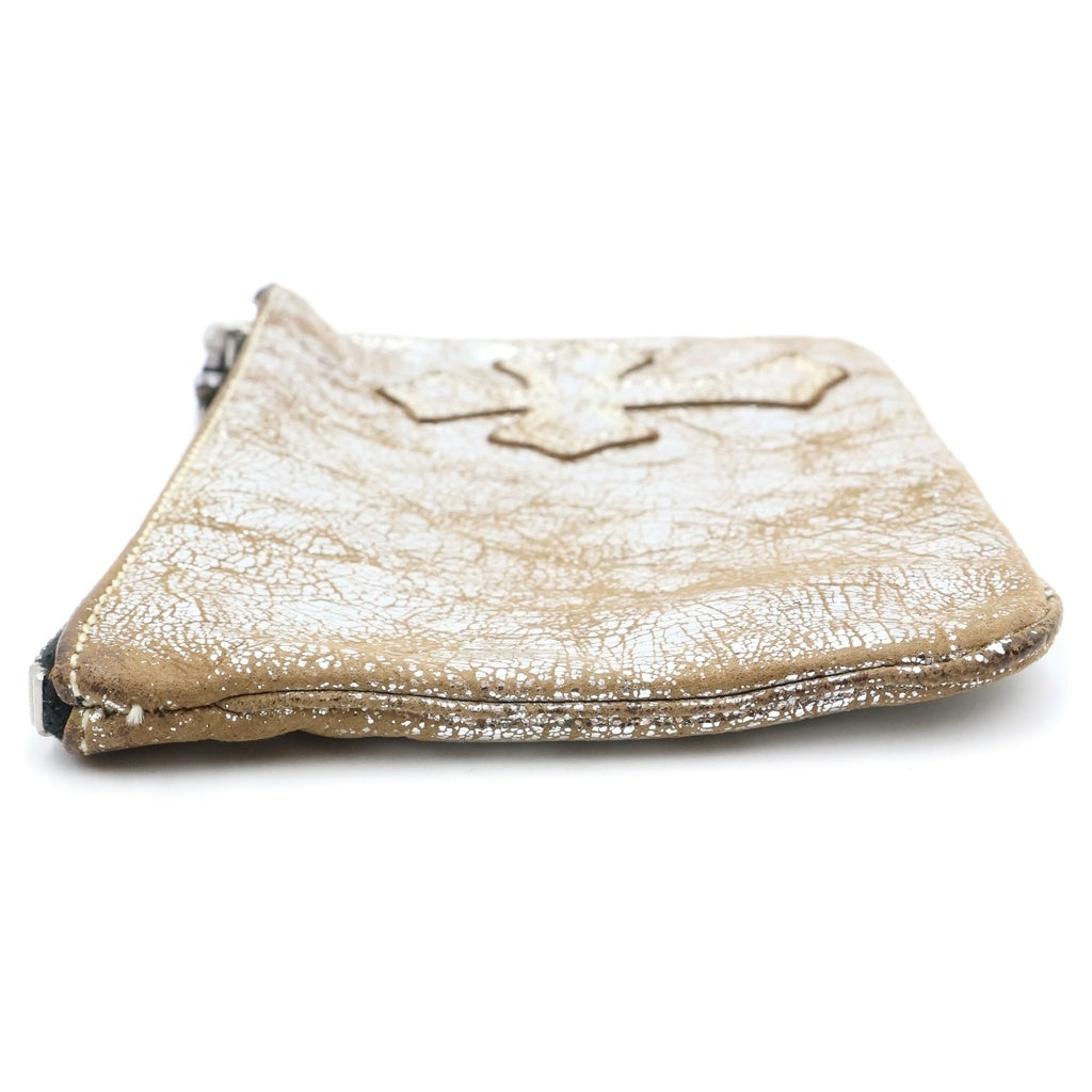 CHROME HEARTS(クロムハーツ) ZPR CHNG PURSE チェンジパース クロスパッチダガージップコインケース シルバー