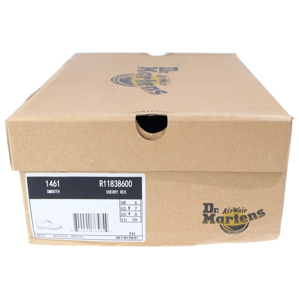 Dr.Martens(ドクターマーチン) 1461 3ホールシューズ レザー ローカットシューズ ローファー ドレスシューズ #UK6 ボルドー