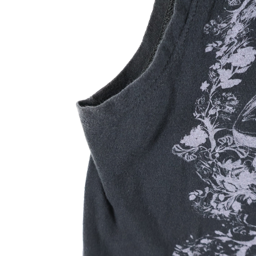 BALENCIAGA(バレンシアガ) コットン タンクトップ ノースリーブ シャツ #36 グレー レディース