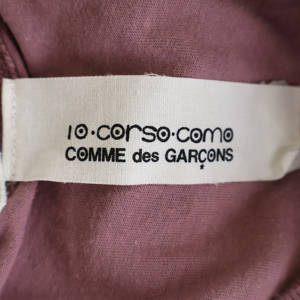 Maison Martin Margiela(メゾンマルタンマルジェラ) フロントポケット コットン 半袖 Tシャツ カットソー #M ピンク レディース