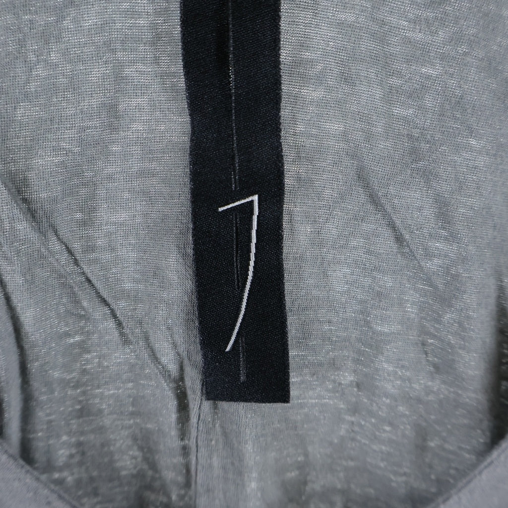 Rick Owens DRKSHDW(リックオウエンス ダークシャドウ) コットン タンクトップ ノースリーブ シャツ #S グレー レディース