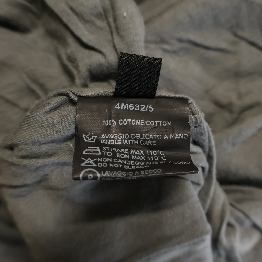 Rick Owens DRKSHDW(リックオウエンス ダークシャドウ) コットン タンクトップ ノースリーブ シャツ #S グレー レディース