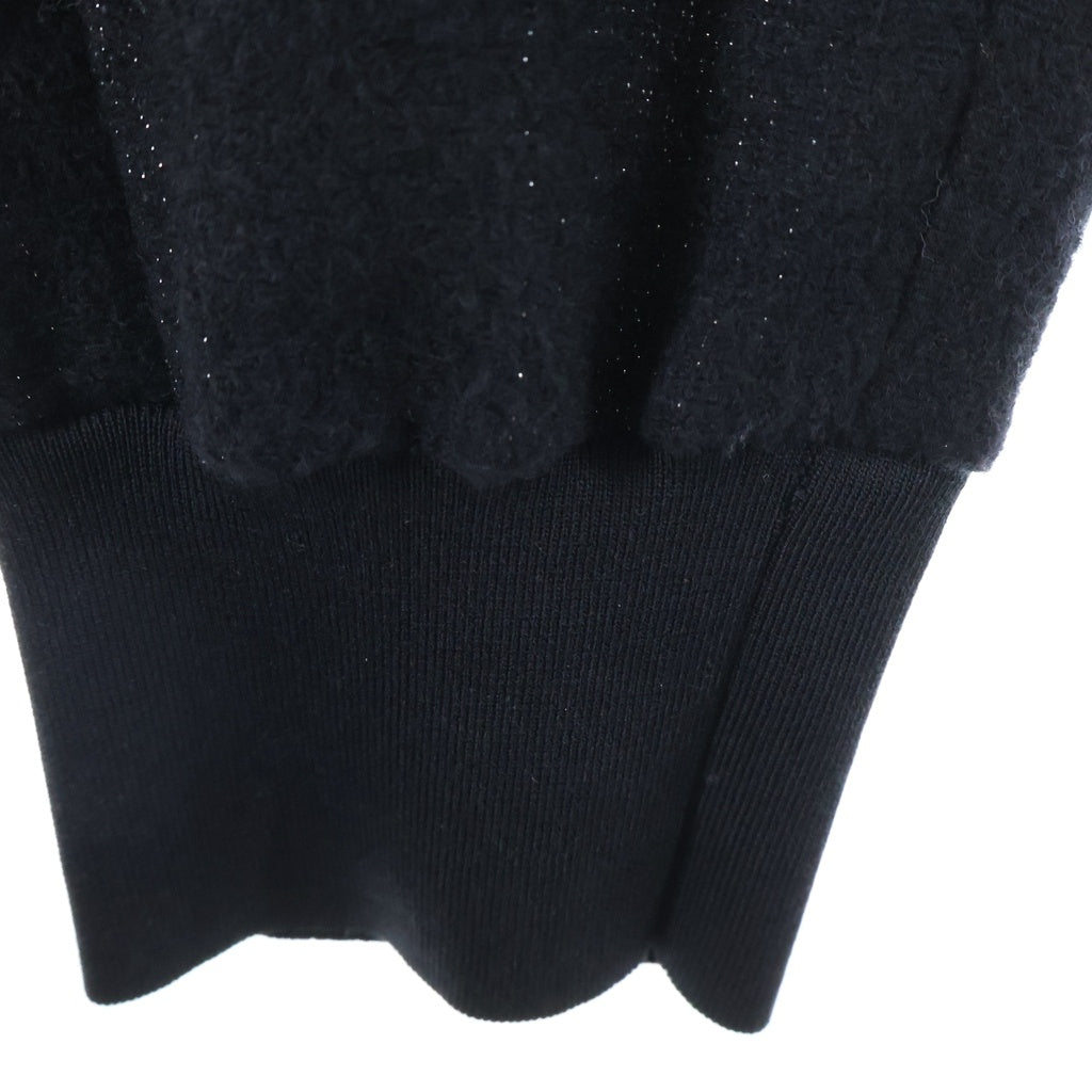 ANN DEMEULEMEESTER(アンドゥムルメステール) 10s インコントロ期 ウールナイロン スウェットパンツ ブラック レディース
