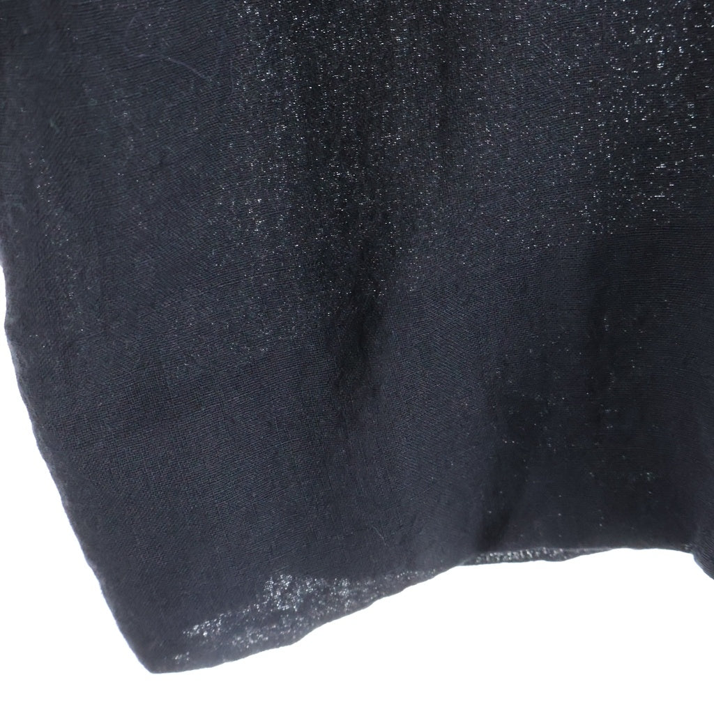 Rick Owens(リックオウエンス) 11SS archive サルエルパンツ ウエストゴム ウール ナイロン ブラック RP 8340 レディース