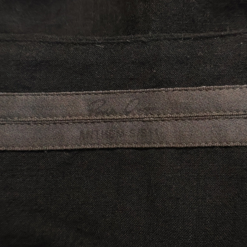 Rick Owens(リックオウエンス) 11SS archive サルエルパンツ ウエストゴム ウール ナイロン ブラック RP 8340 レディース