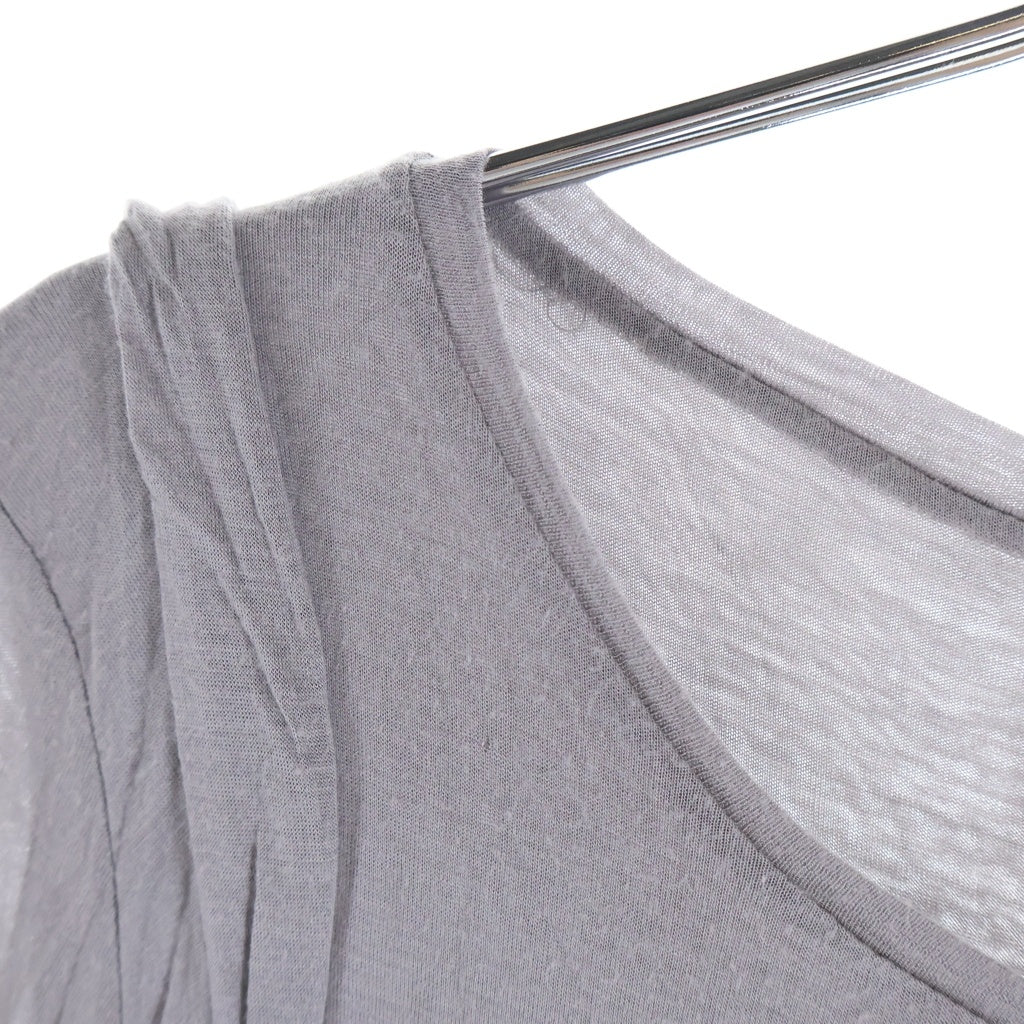 Rick Owens(リックオウエンス) 長袖トップス 無地 グレー モダール 3M461/4 レディース