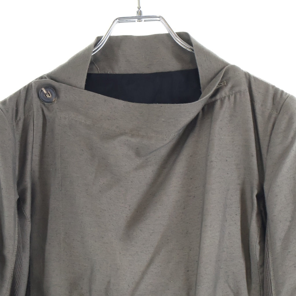Rick Owens(リックオウエンス) CIRCE JKT チェルチジャケット リネン グレー RP 9730/HT(art.) レディース