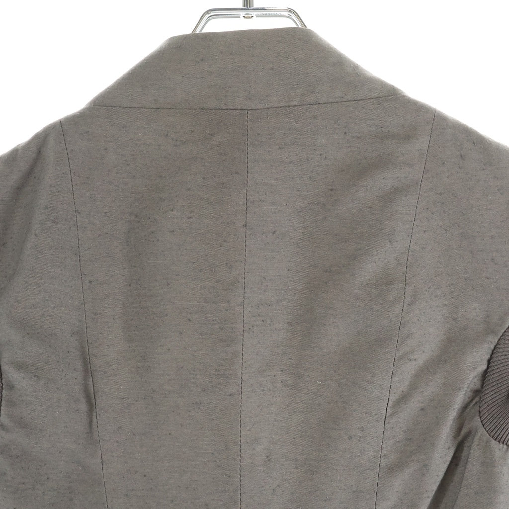Rick Owens(リックオウエンス) CIRCE JKT チェルチジャケット リネン グレー RP 9730/HT(art.) レディース