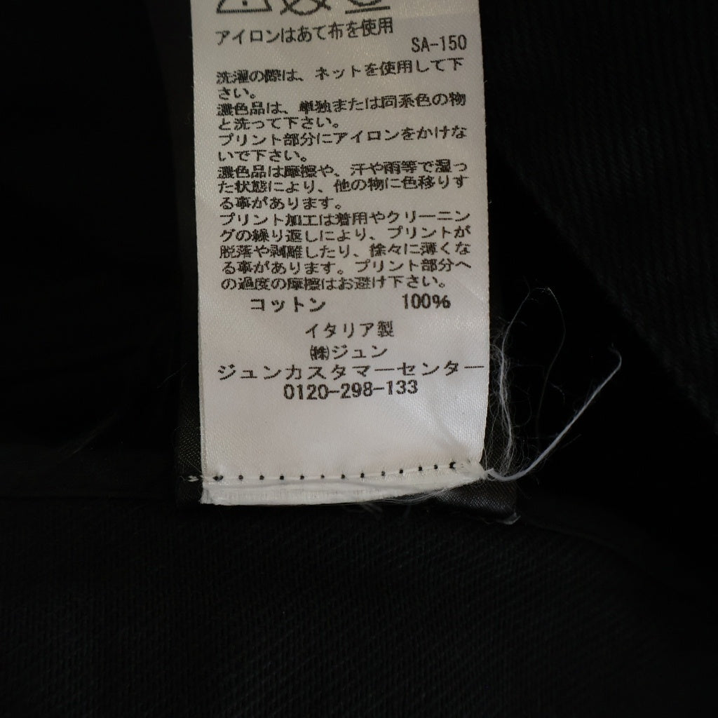 RAF SIMONS(ラフシモンズ) 22SS Oversized Solemn-X denim jacket オーバーデニムジャケット ブラック 221-723