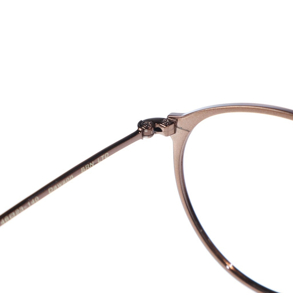 OLIVER PEOPLES(オリバーピープルズ) Dawson ドーソン ボストン型 眼鏡 メガネ アイウェア フレーム 46□23-140 ブラウン レディース