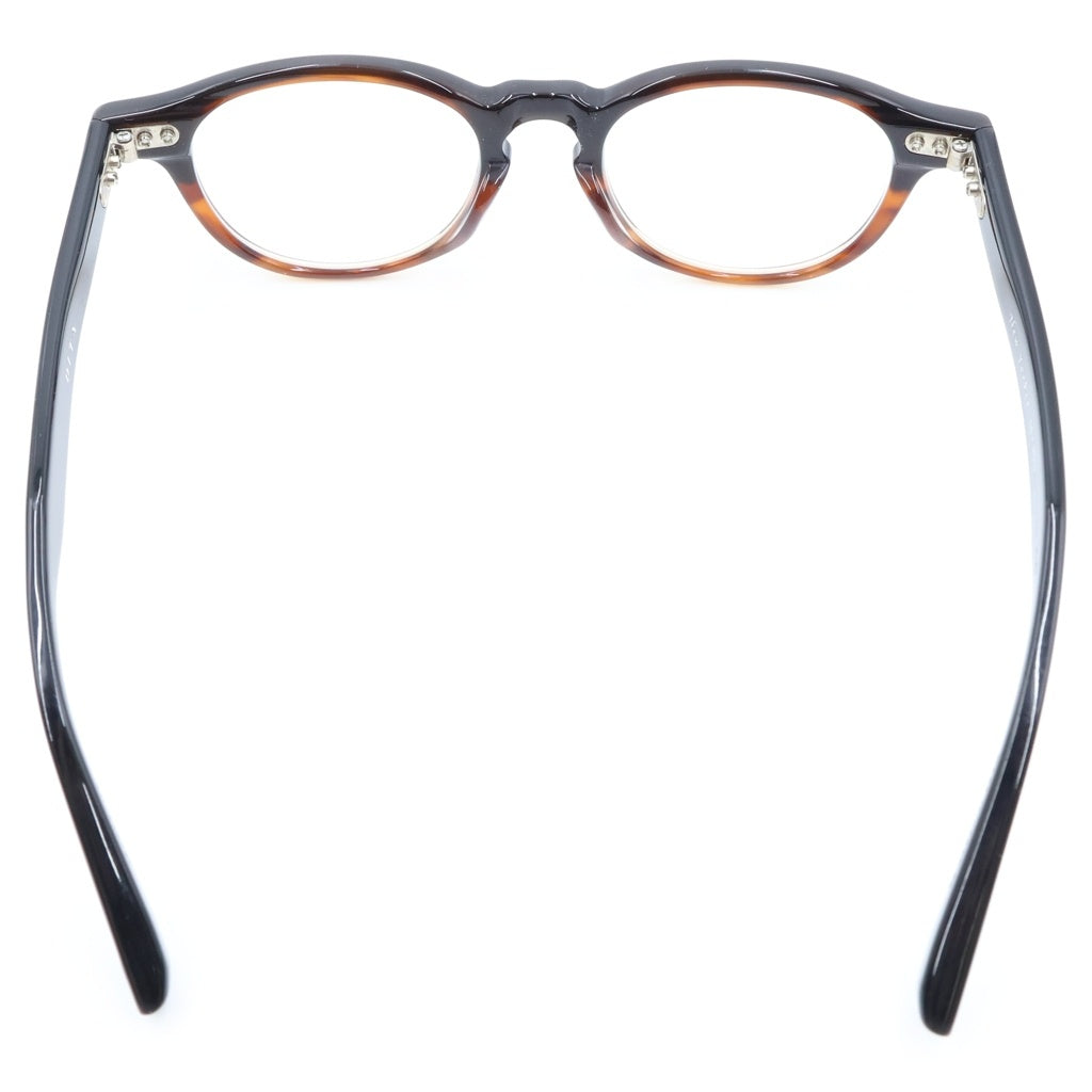 DITA(ディータ) NEW YORKER ニューヨーカー ボストン型 アジアンフィット 眼鏡 メガネ アイウェア #49□20.5-145 ブラック/ブラウン DRX-2002-I-BLK-TRT-49-AF レディース
