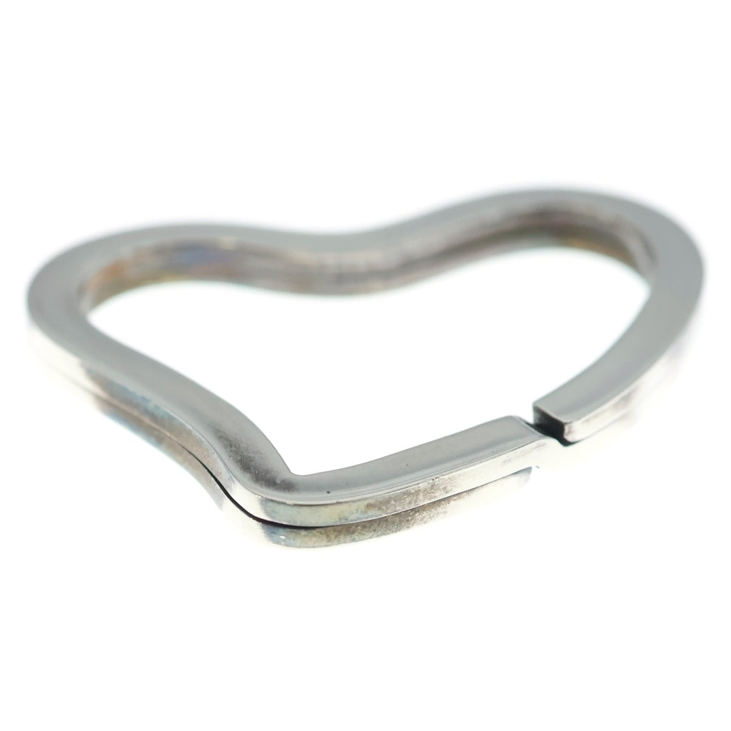 TIFFANY & Co.(ティファニー) オープンハート キーリング シルバー AG925 レディース