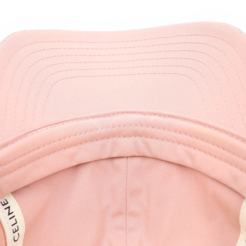 CELINE(セリーヌ) トリオンフ ロゴ刺繍キャップ ピンク #S 2AUT6969P レディース