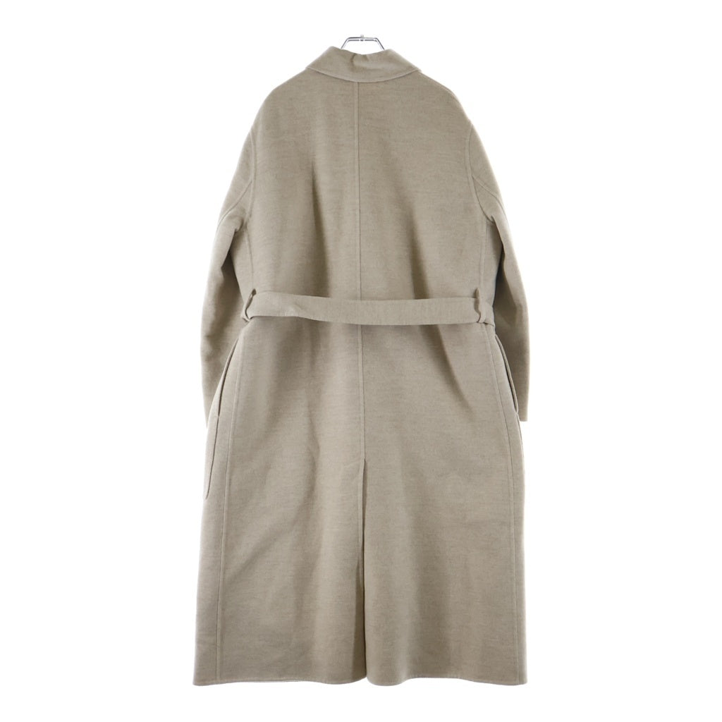 HERMES(エルメス) セリエボタン カシミヤ ロングコート ベージュ 3H0127DB レディース