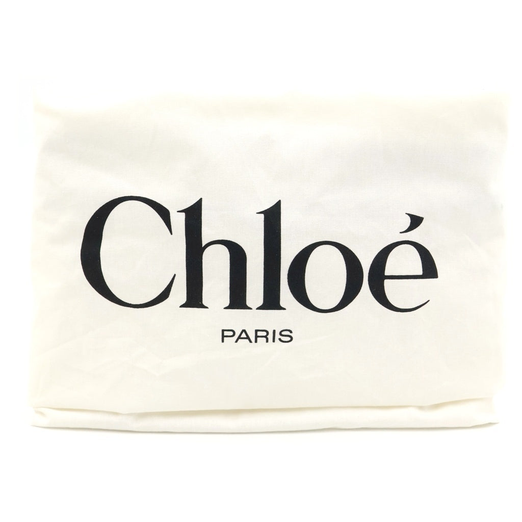 Chloe(クロエ) Stripy イーストウエスト ハンドバッグ トートバッグ ピンク レザー ゴールド金具 レディース