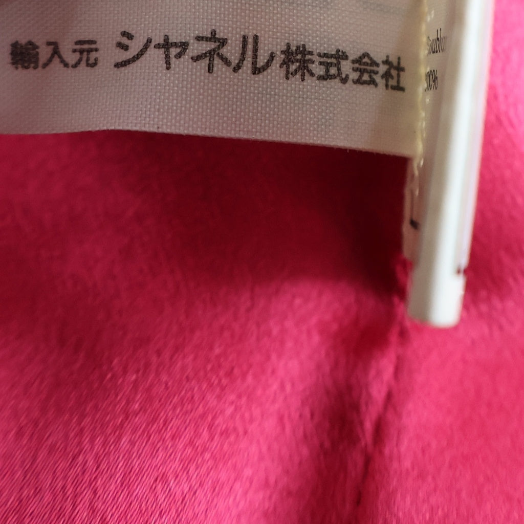 CHANEL(シャネル) 94A ラメツイード アルパカ ウール ステンカラー ガウン ロング コート レッド レディース P03528