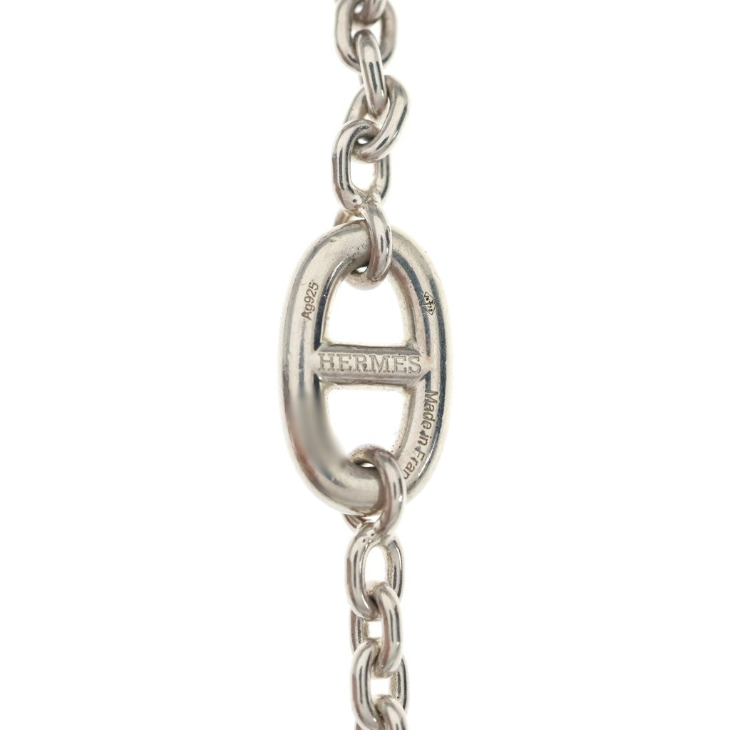 HERMES(エルメス) シェーヌ・ダンクル ファランドール ロングネックレス チェーン シルバー SV925