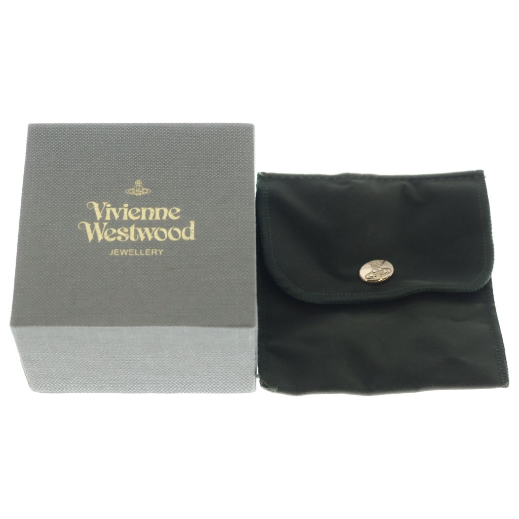 Vivienne Westwood(ヴィヴィアンウエストウッド) ニュータイニーオーブネックレス ペンダント チェーン ラインストーン GP ゴールド レディース