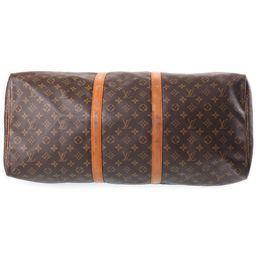 LOUIS VUITTON(ルイヴィトン) キーポル60 ボストンバック ハンドバック モノグラム PVC レザー ブラウン M41422 レディース