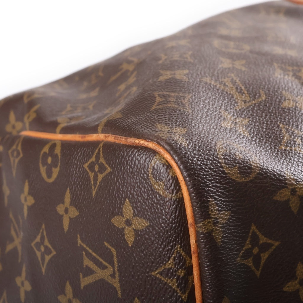 LOUIS VUITTON(ルイヴィトン) キーポル60 ボストンバック ハンドバック モノグラム PVC レザー ブラウン M41422 レディース