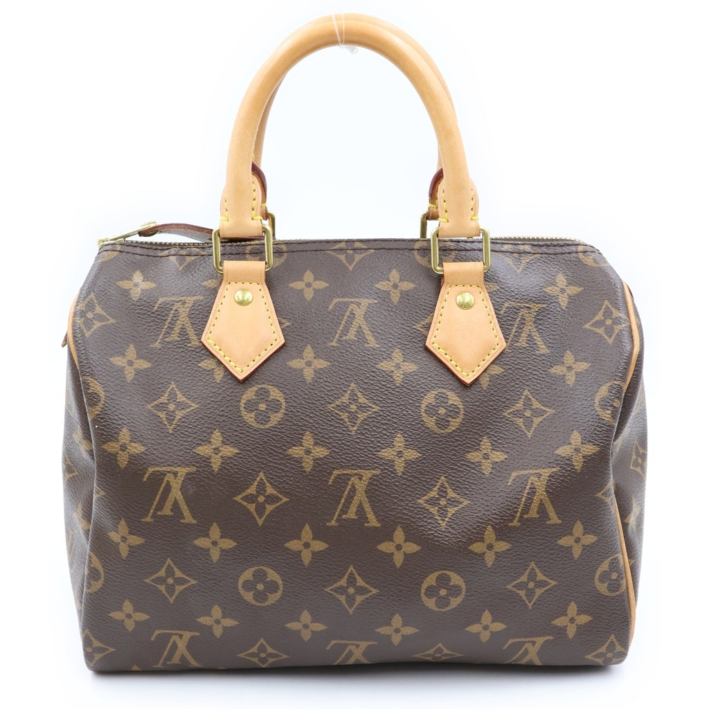 LOUIS VUITTON(ルイヴィトン) スピーディ 25 ハンドバック モノグラム PVC レザー ブラウン M41528 レディース