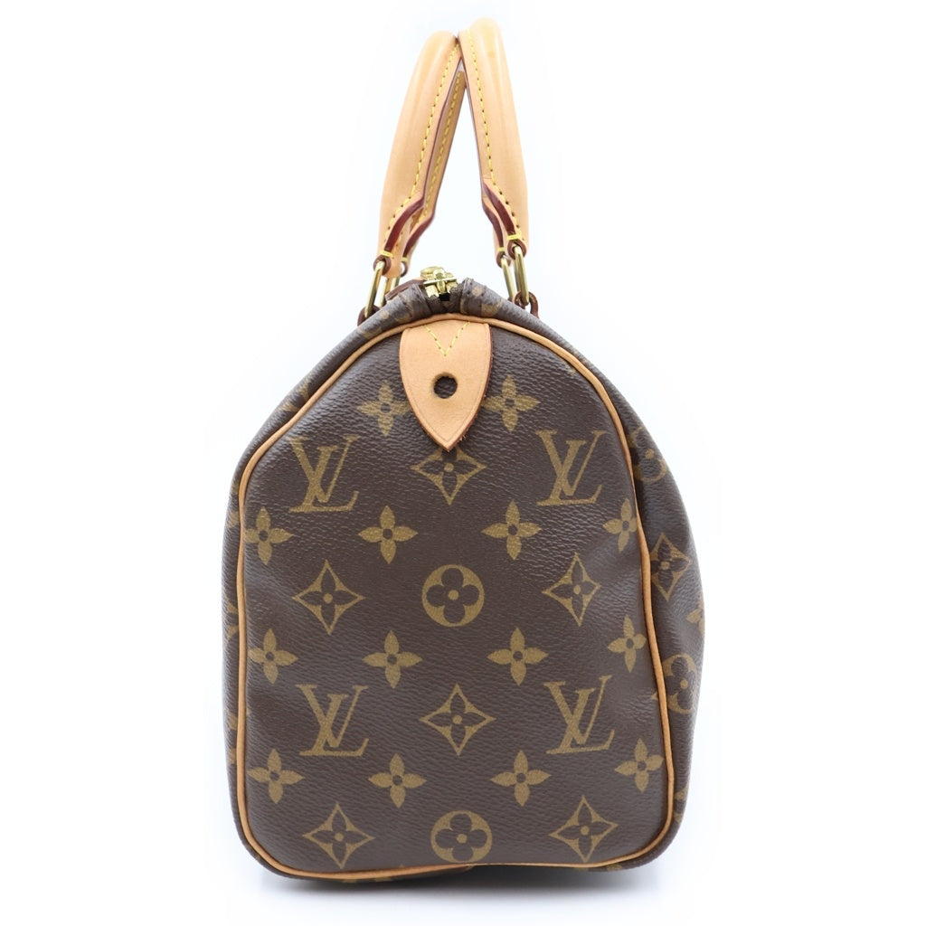LOUIS VUITTON(ルイヴィトン) スピーディ 25 ハンドバック モノグラム PVC レザー ブラウン M41528 レディース