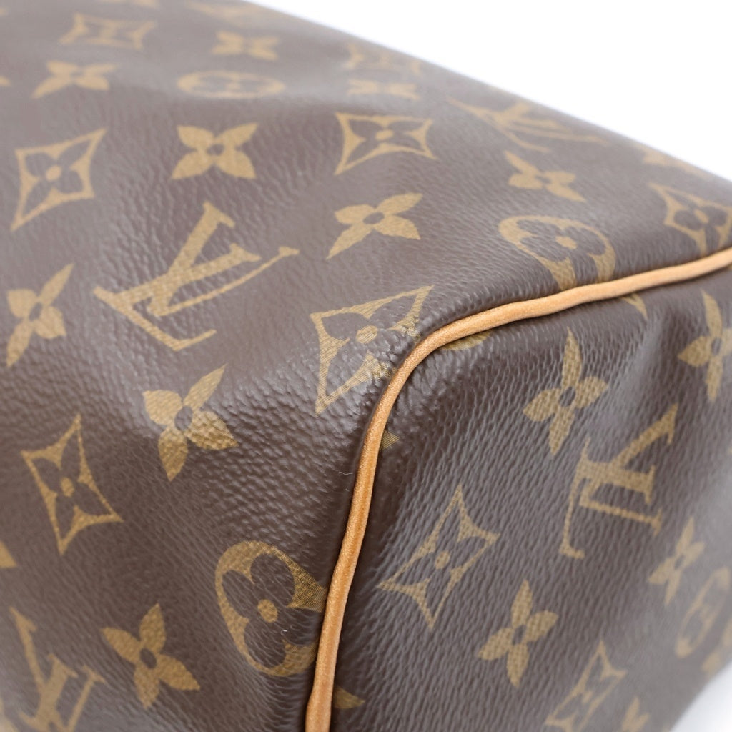 LOUIS VUITTON(ルイヴィトン) スピーディ 25 ハンドバック モノグラム PVC レザー ブラウン M41528 レディース