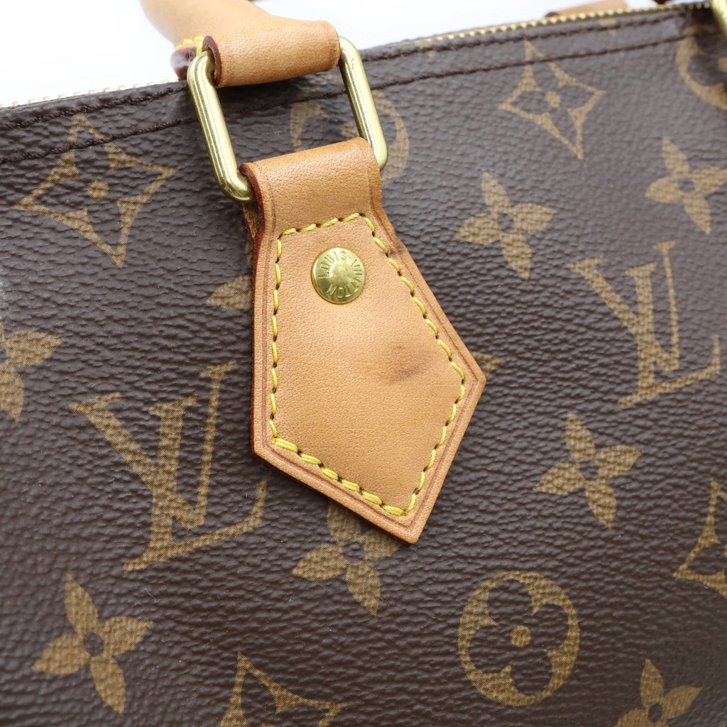 LOUIS VUITTON(ルイヴィトン) スピーディ 25 ハンドバック モノグラム PVC レザー ブラウン M41528 レディース