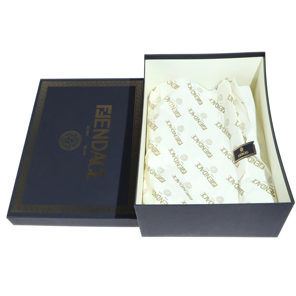 FENDI(フェンディ) FENDACE(FENDI×VERSACE) フェンダーチェ ヴェルサーチコラボ スニーカー ベージュ/ブラウン