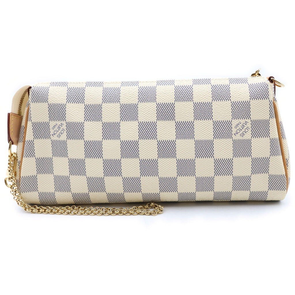 LOUIS VUITTON(ルイヴィトン) エヴァ ショルダーバッグ ダミエアズール PVCレザー ホワイト N55214 レディース