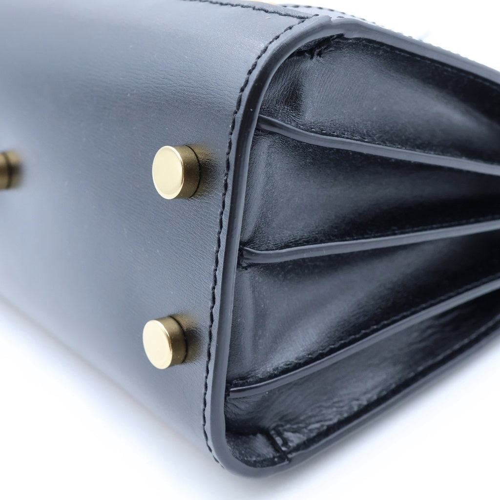 SAINT LAURENT PARIS(サンローランパリ) サック ドジュール ナノ ハンドバック 2wayショルダー レザー ブラック/ブラウン 400632 レディース
