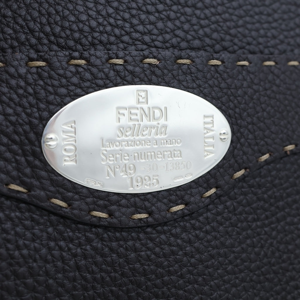 FENDI(フェンディ) セレリア ショルダーバッグ ズッカ柄 キャンバス ブラウン 8BT109 レディース