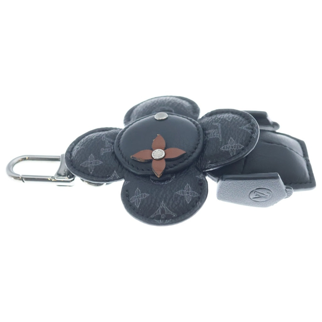 LOUIS VUITTON(ルイヴィトン) モノグラム エクリプス ポルトクレドゥドゥヴィヴィエンヌ バッグチャーム ブラック MP1998 ブラック金具 レディース