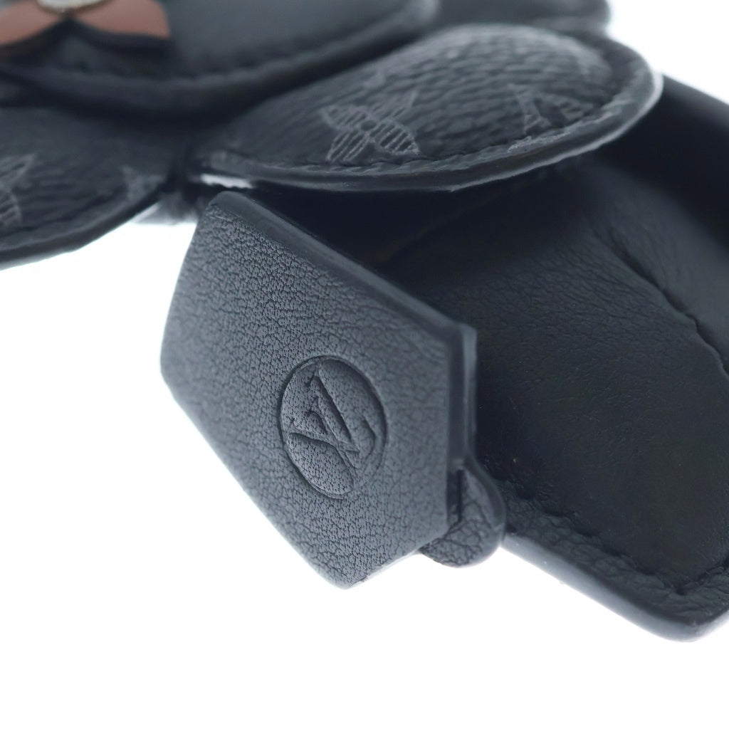 LOUIS VUITTON(ルイヴィトン) モノグラム エクリプス ポルトクレドゥドゥヴィヴィエンヌ バッグチャーム ブラック MP1998 ブラック金具 レディース