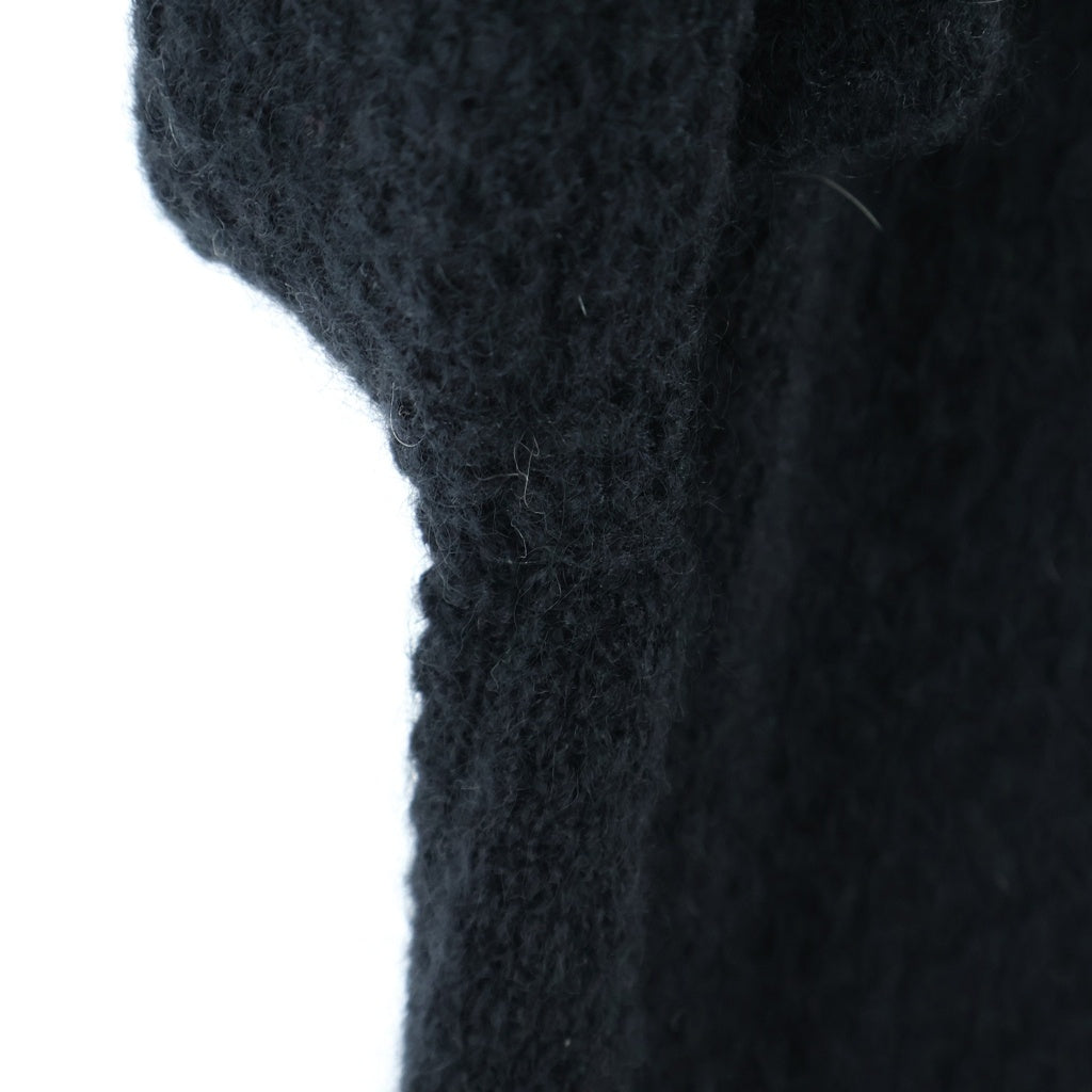 CHANEL(シャネル) 03AW VINTAGE Knit Cardigan ファー モヘヤ ニットカーディガン フランス製 ブラック P22173V01437 レディース