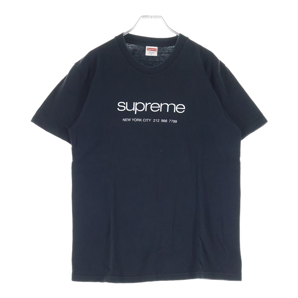SUPREME(シュプリーム) 21SS Shop Tee ショップ ロゴプリント 半袖Tシャツ カットソー ブラック