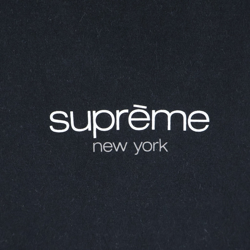 SUPREME(シュプリーム) 22SS Classic Logo Tee クラシック ロゴプリント 半袖Tシャツ カットソー ブラック