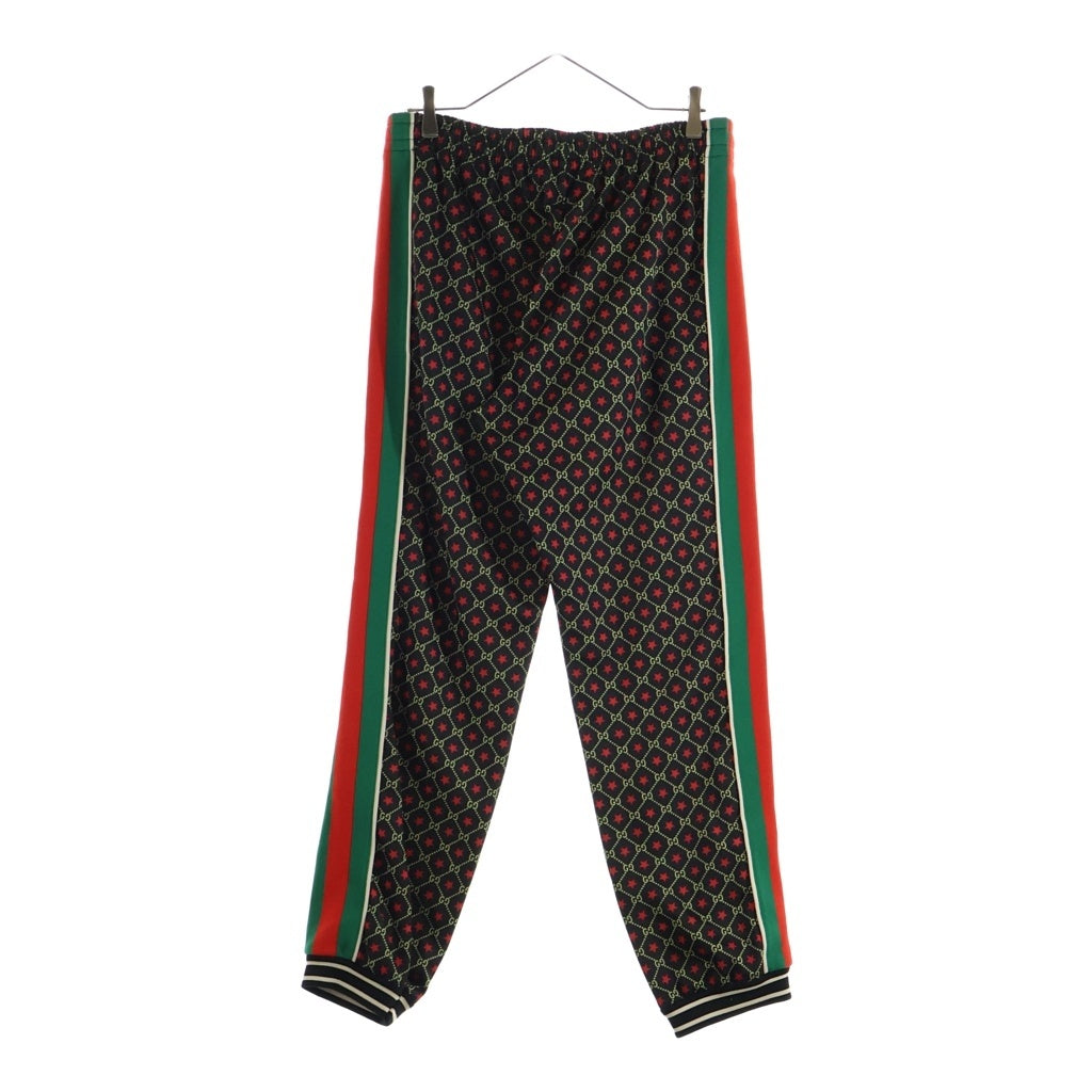 GUCCI(グッチ) 19AW GG Star Jersey Track Pants GGスター ジャージ トラックパンツ ジョガーパンツ シェリーライン ブラック 575735 XJBA6 レディース