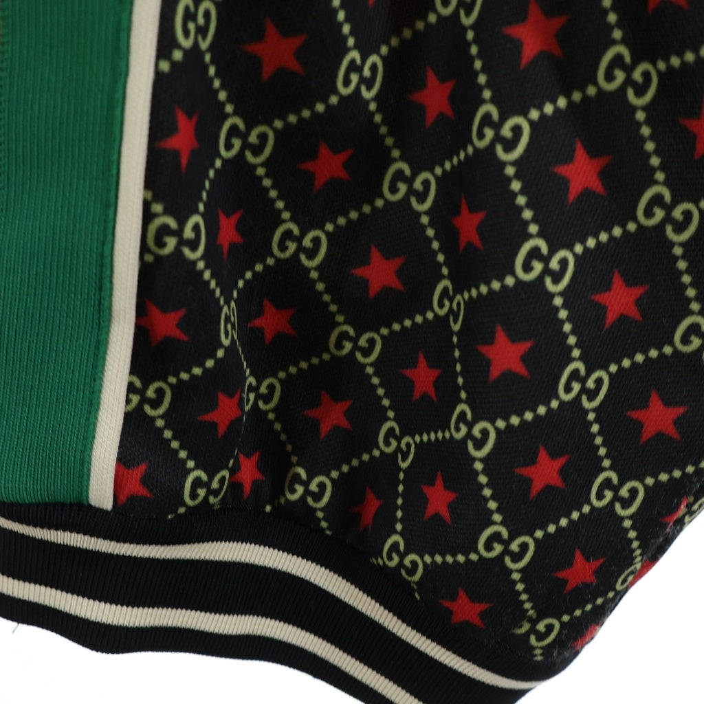GUCCI(グッチ) 19AW GG Star Jersey Track Pants GGスター ジャージ トラックパンツ ジョガーパンツ シェリーライン ブラック 575735 XJBA6 レディース
