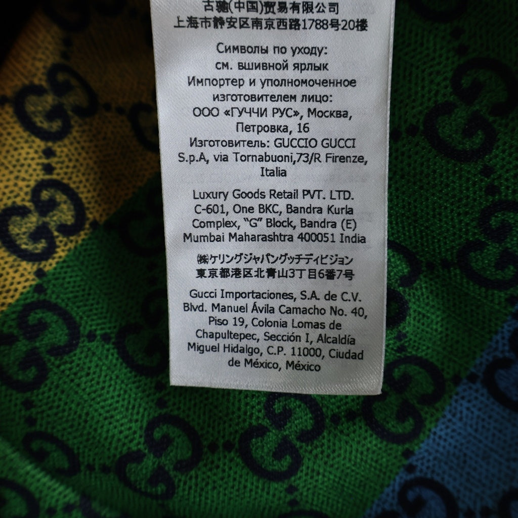 GUCCI(グッチ) 21SS Multicolor Lacing Shorts マルチカラー レーシングショーツ ハーフ ショートパンツ GGロゴ 661176 XJDLP レディース