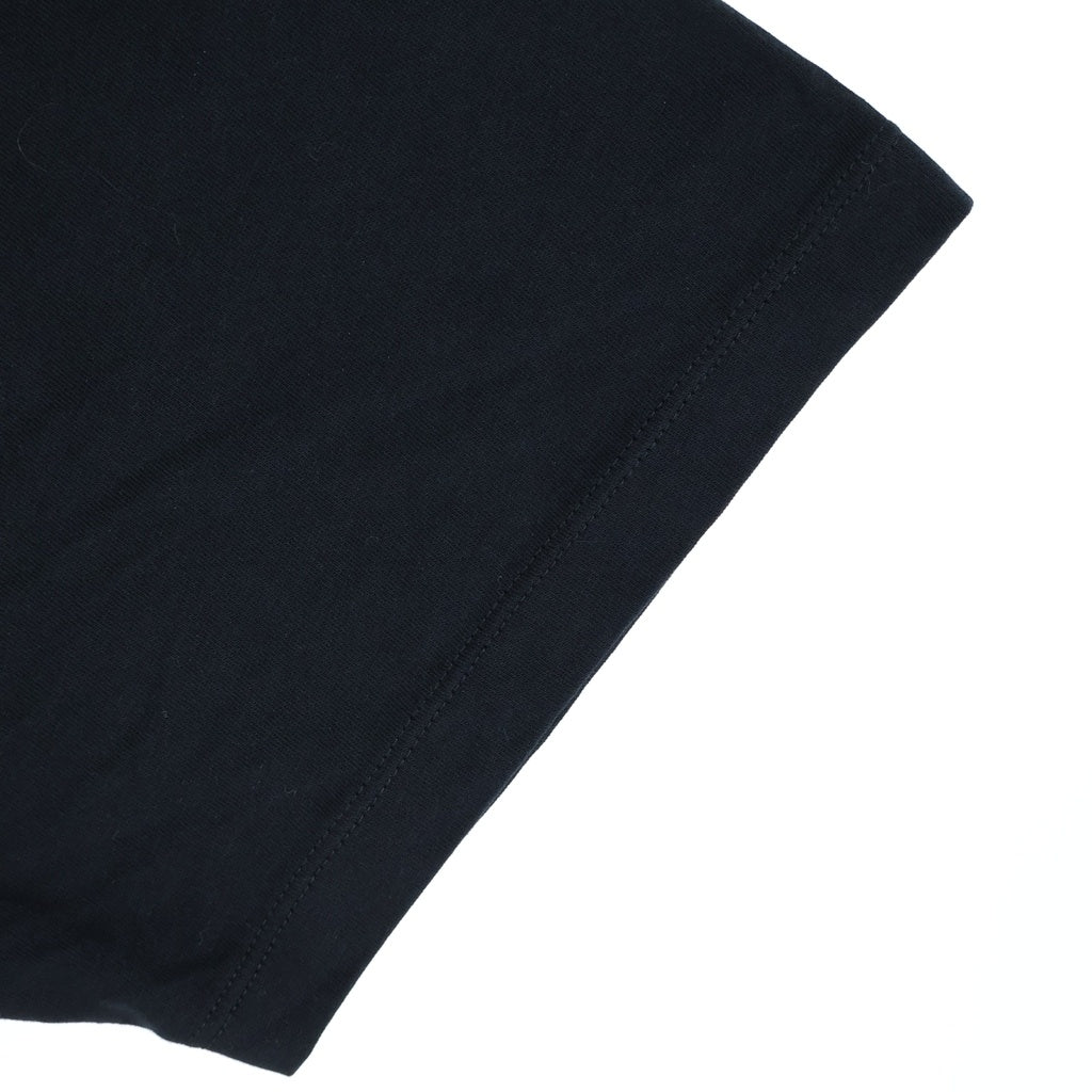 GUCCI(グッチ) 22SS JERSEY PRINTED T-SHIRT ラインストーン 半袖ロゴTシャツ カットソー コットン ブラック 615044 XJDZ4 レディース