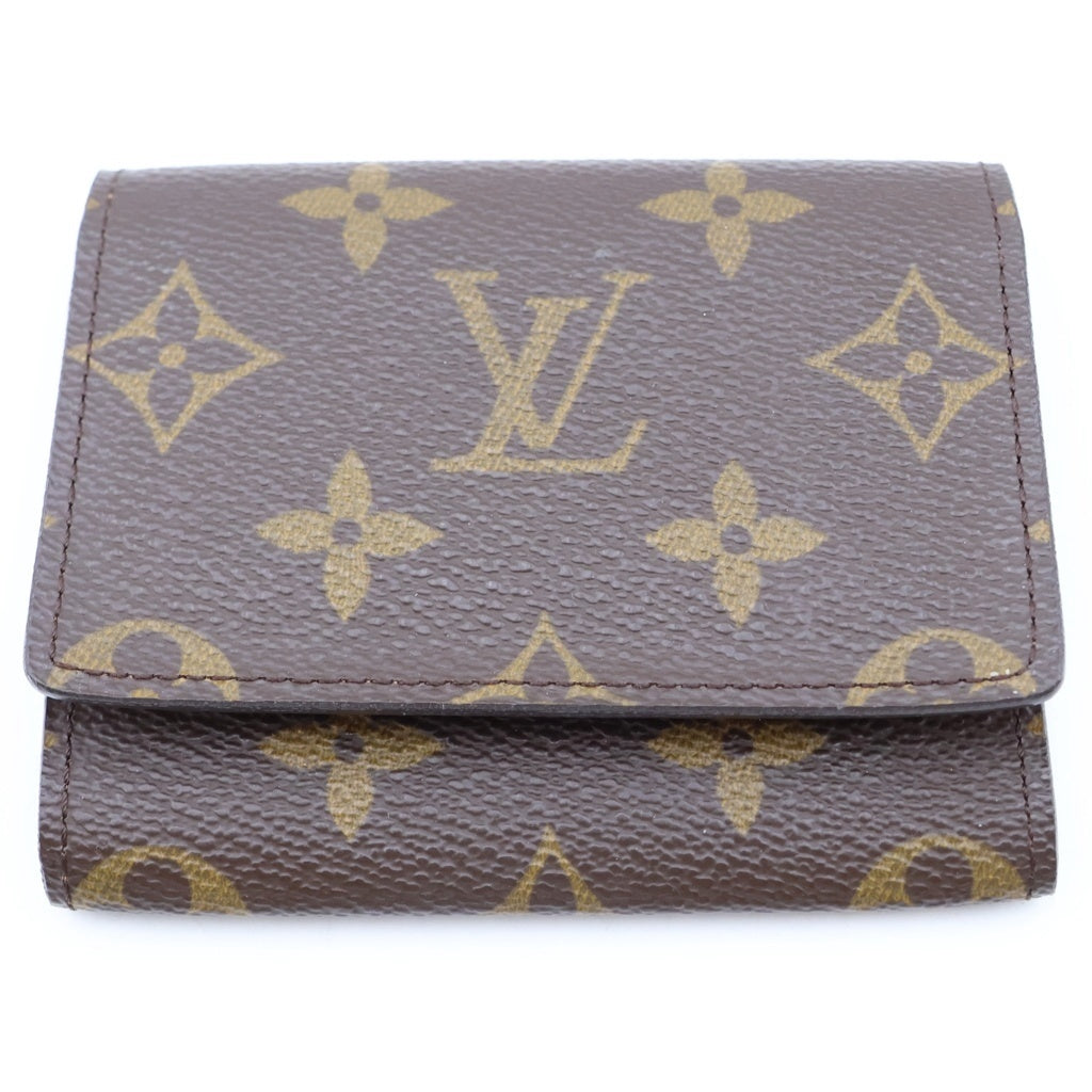 LOUIS VUITTON(ルイヴィトン) モノグラム アンヴェロップ カルト ドゥ ヴィジットコインケース コンパクトウォレット ブラウン PVCレザー M62920 レディース