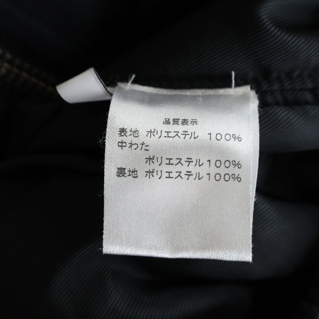 STAMPD(スタンプド) ジップデザイン MA-1 ボンバージャケット ポリエステル ブラック レディース