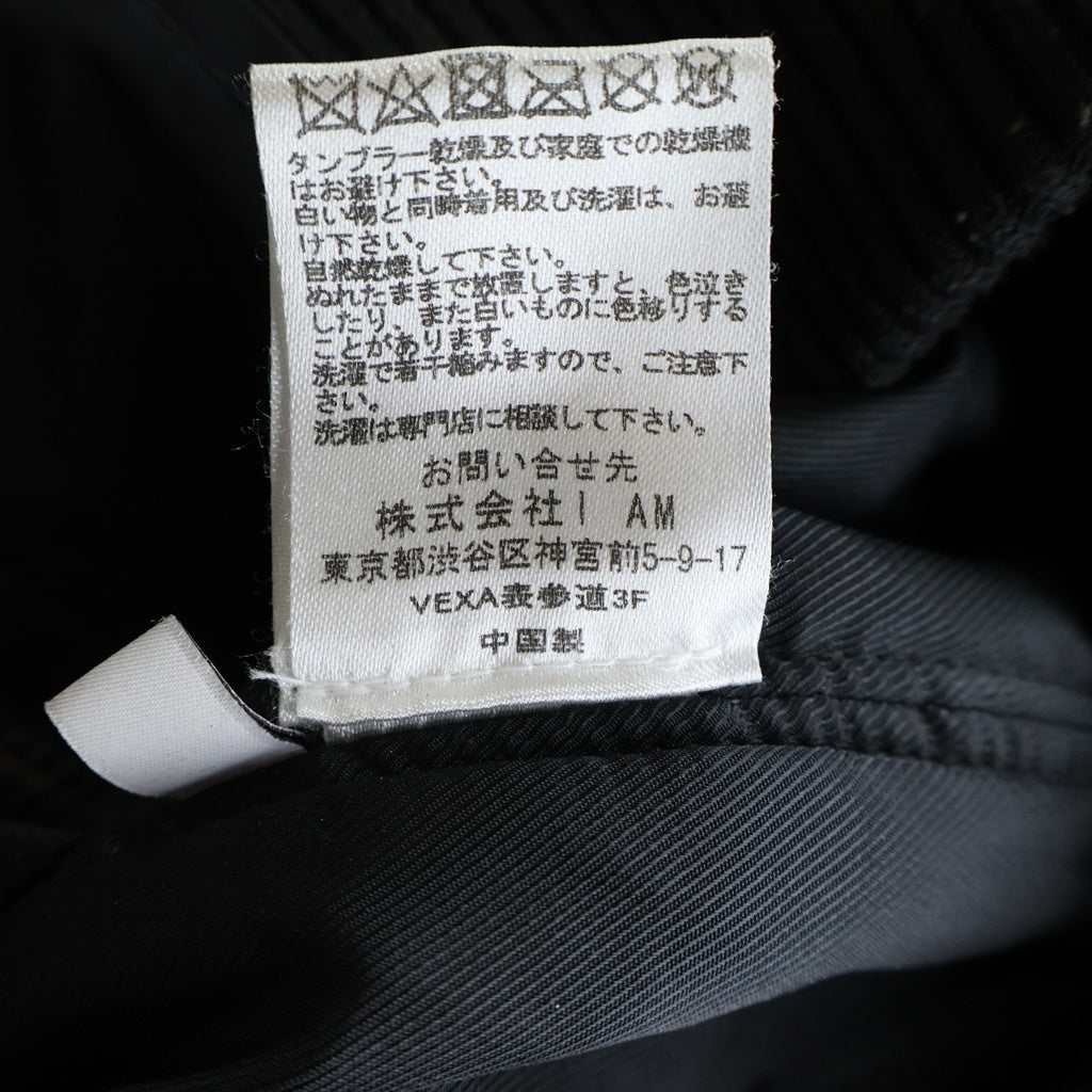 STAMPD(スタンプド) ジップデザイン MA-1 ボンバージャケット ポリエステル ブラック レディース