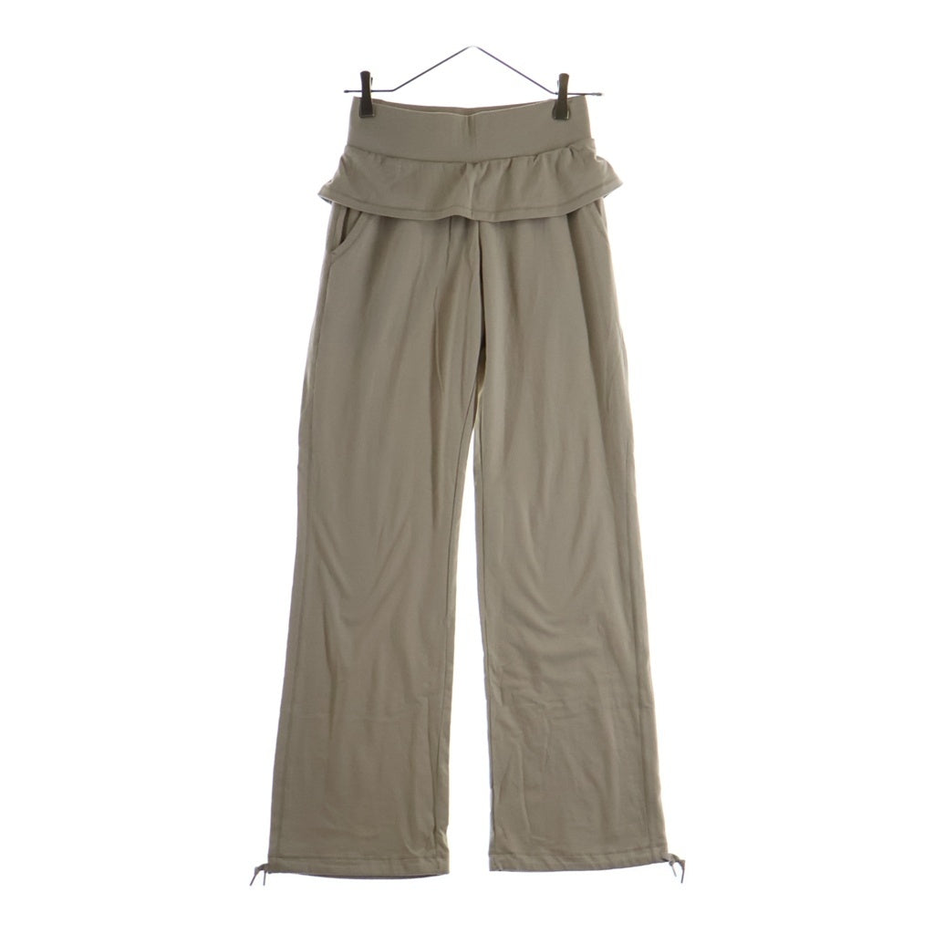 adidas(アディダス) ×STELLA MCCARTNEY ステラマッカートニー スウェットパンツ コットン ベージュ 742234 レディース