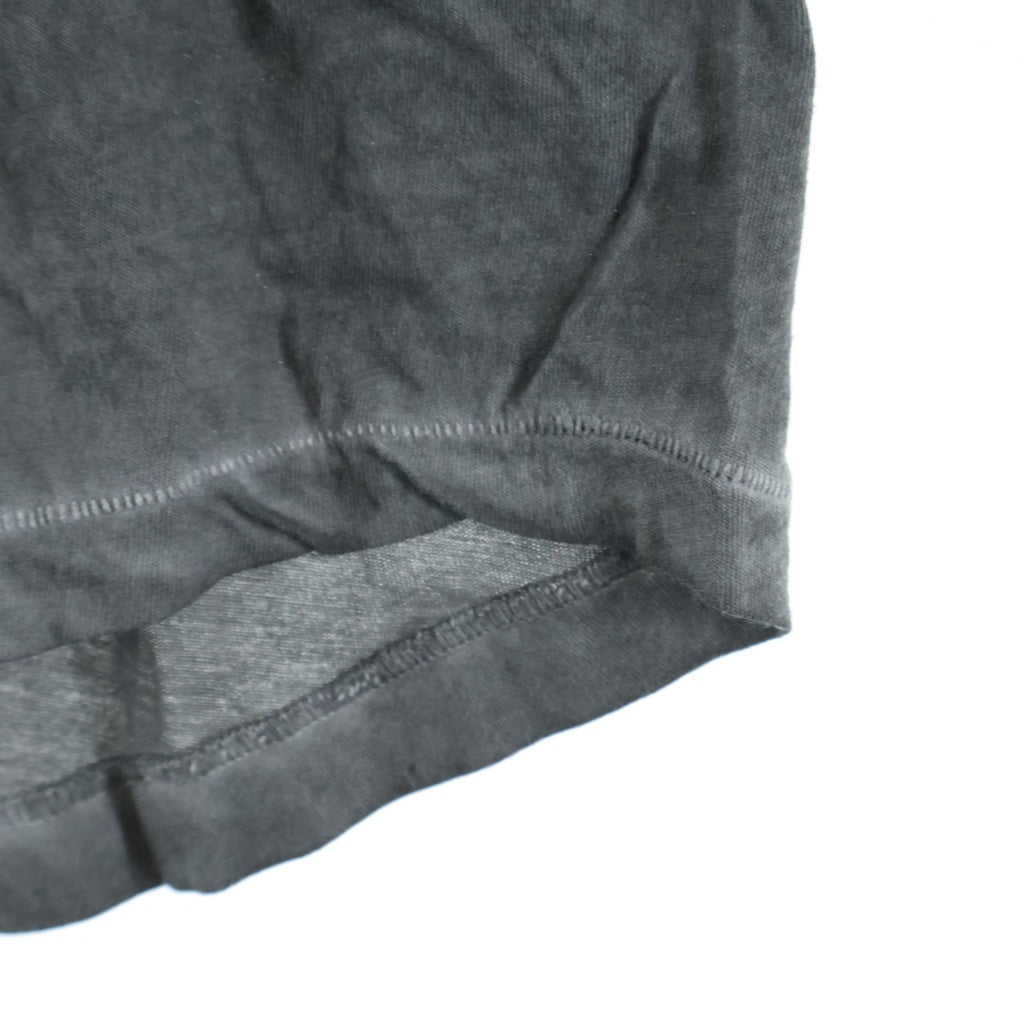 DAMIR DOMA(ダミールドマ) ヴィンテージ加工 長袖Tシャツ カットソー グレー レディース